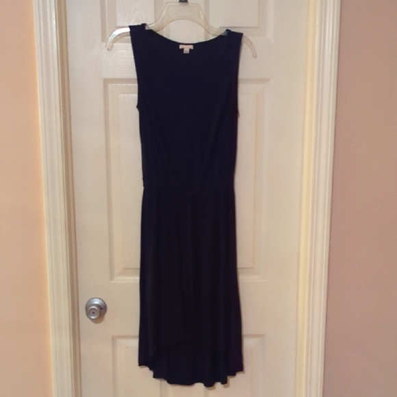 GAP Dresses & Skirts - Gap Navy Hi Low  Sleeveless T Shirt Dress Small